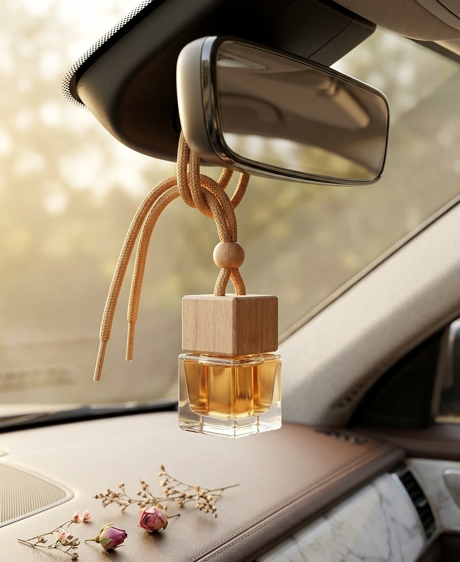 KA004 Difusor de aceite para auto Cubico